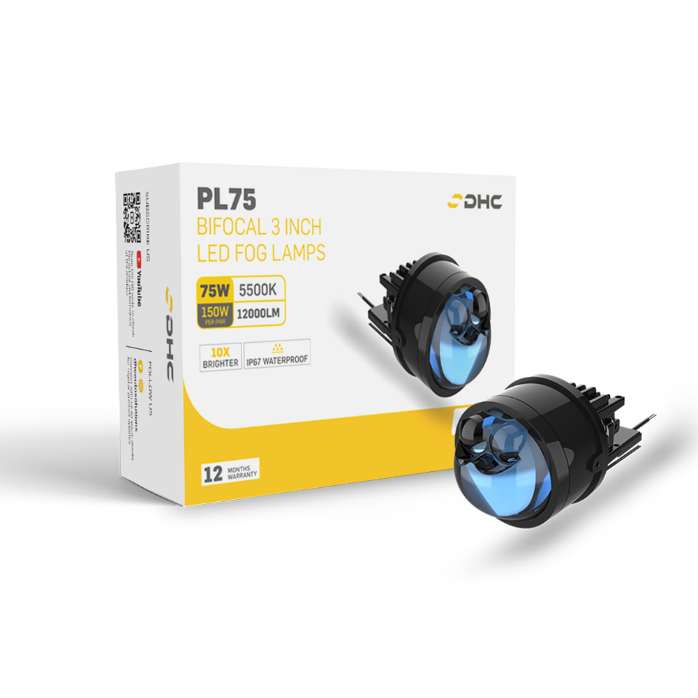 Pl75 Bifocal 3 Inch Led Fog Lamps