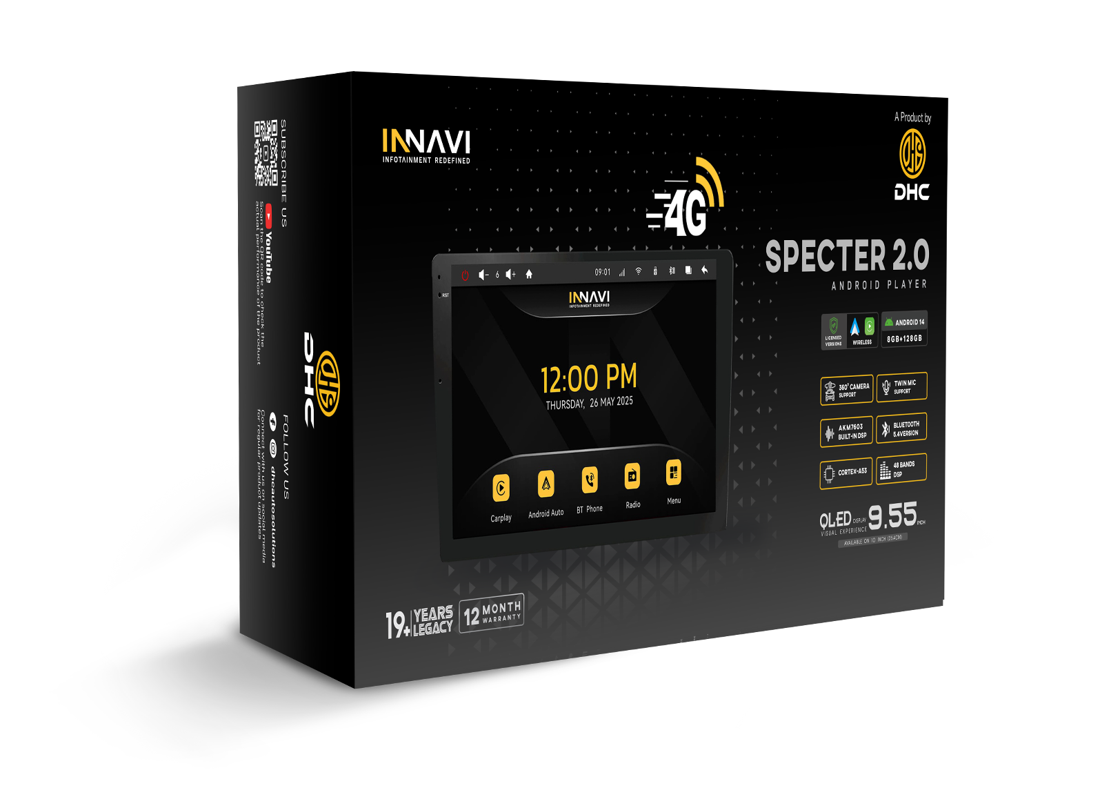 SPECTER 2.0 Android Player (8GB RAM + 128GB Storage)