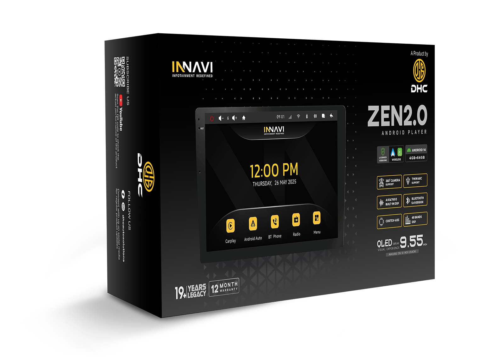 ZEN 2.0 Android Player (4GB RAM + 64GB Storage)